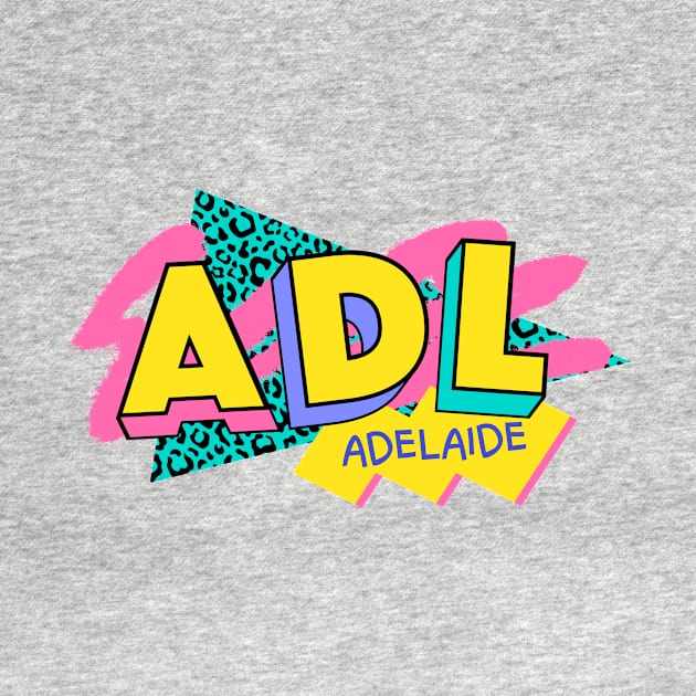 Adelaide, Australia Retro 90s Logo by SLAG_Creative